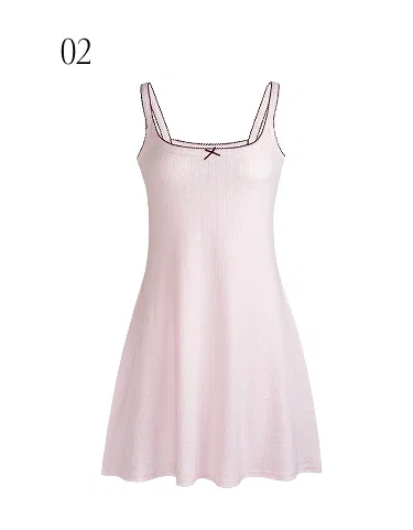 Shop Zoey Nightie in Powder Pink