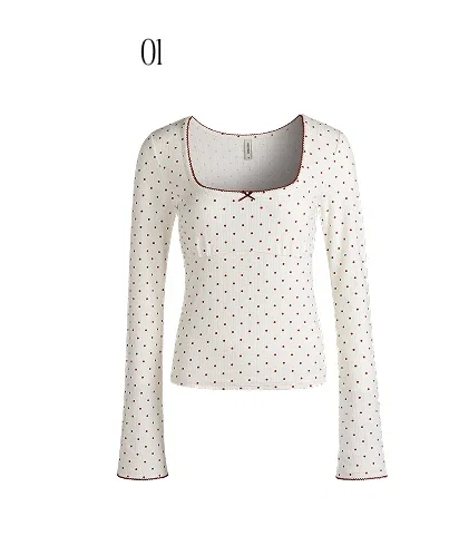 Shop Sophia Long Sleeve in Nora Polka Dot