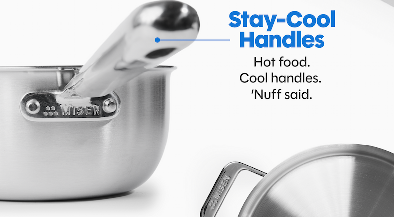 Stay-Cool Handles