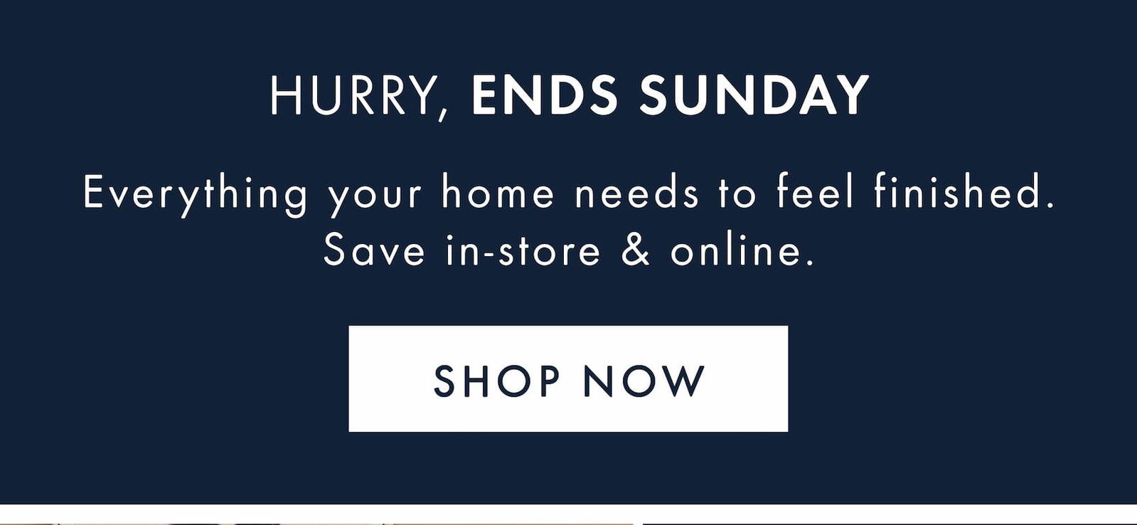 40% off Full-Price Furniture & Rugs