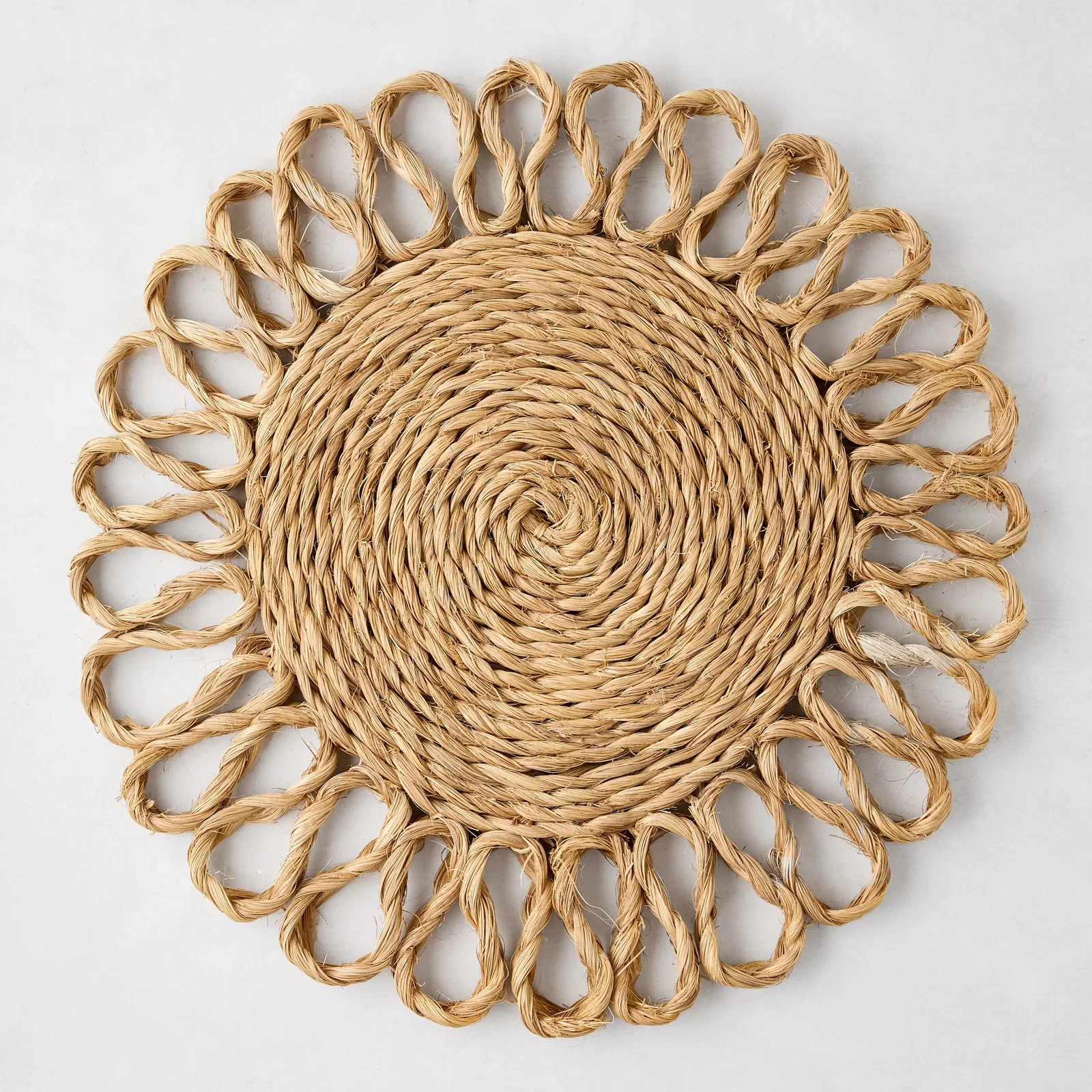 Image of Bloom Woven Abaca Placemat