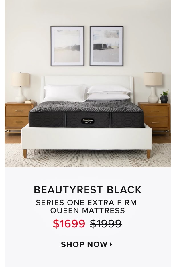 Beautyrest Black. Series One Mattress At $1699 Was $1999