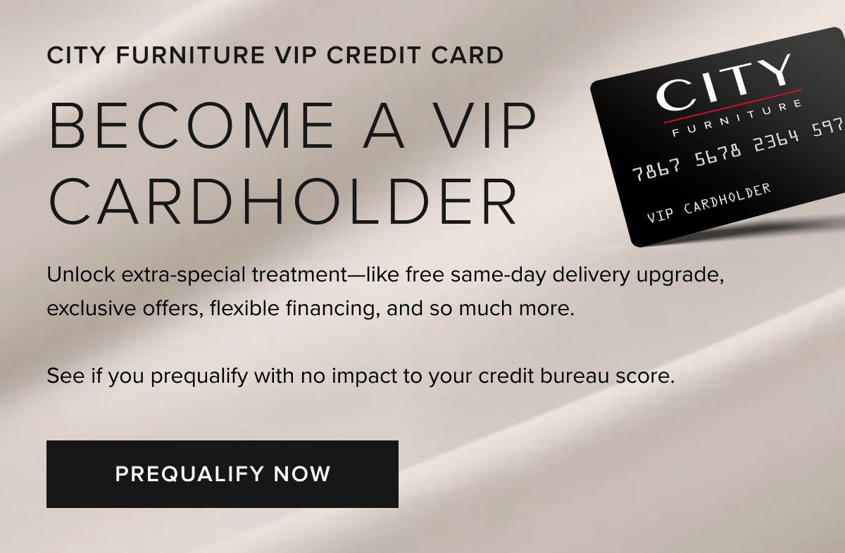 become a vip cardholder. prequalify now