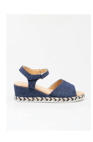 Easy Close Espradrille Wedge Sandal