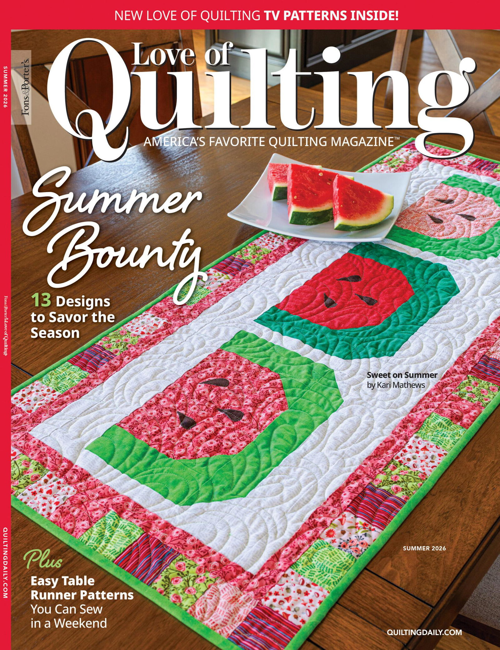 Love of Quilting Summer 2026 Digital Edition