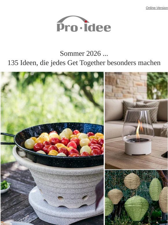 Sommer 2026 ... 135 Ideen, die jedes Get Together besonders machen