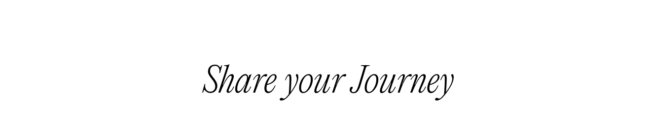 Text: Share your journey
