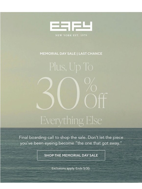 FINAL HOURS: Up to 30% Off Sitewide!