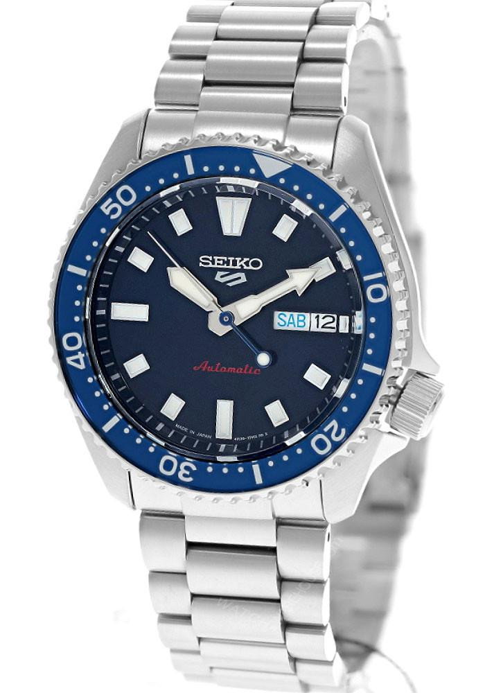 SEIKO 5 Sports SKX Automatic SS 42.5 MM Blue Dial Men’s Watch SRPL83