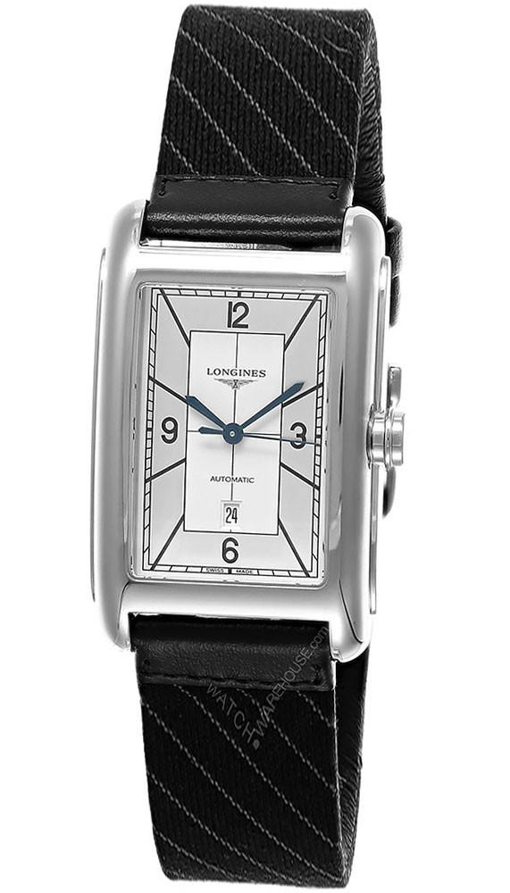 DolceVita Automatic 43.8 MM Black Leather Men’s Watch .