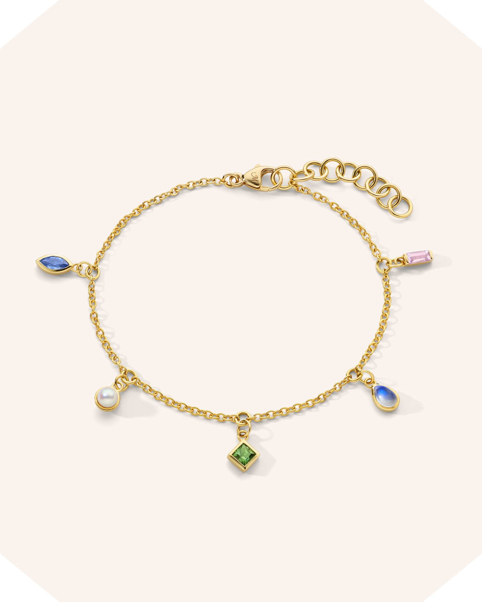 "Points of Light"Chain Bracelet
