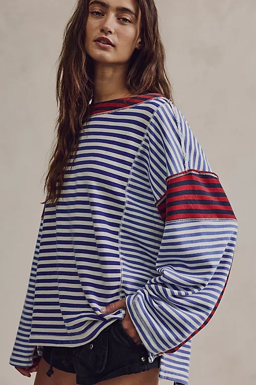 We The Free It Girl Striped Pullover