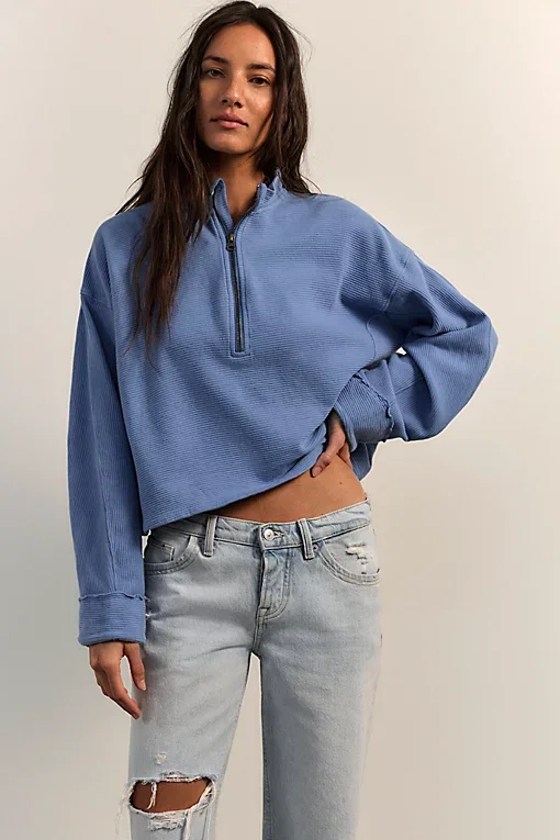 We The Free Celeste Quarter Zip