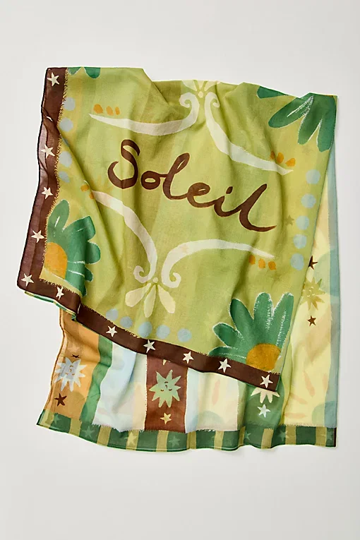 Soleil Soleil Square Pareo