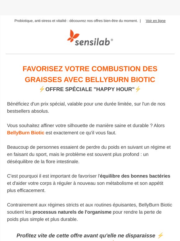 C’est l’heure de l’Happy Hour – disponible jusqu’à demain