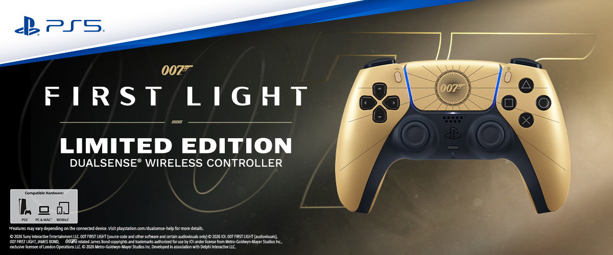 PlayStation 5 DualSense Wireless Controller – 007 First Light™ Limited Edition