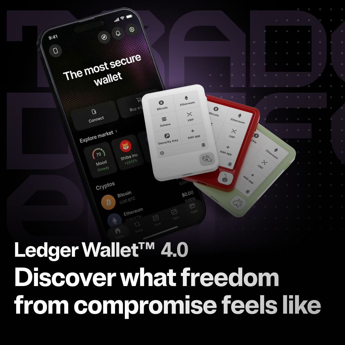 Trade Different with Ledger Wallet 4.0