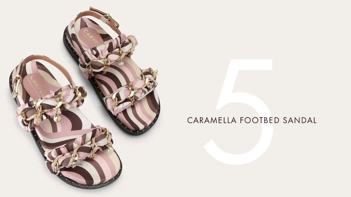 Caramella Footbed Sandal
