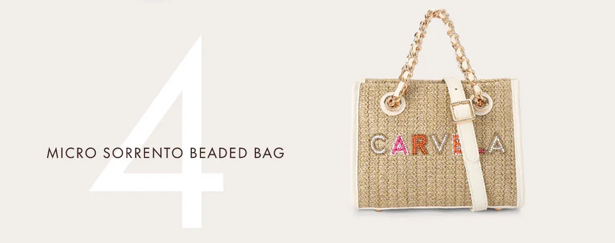 Micro Sorrento Beaded Bag