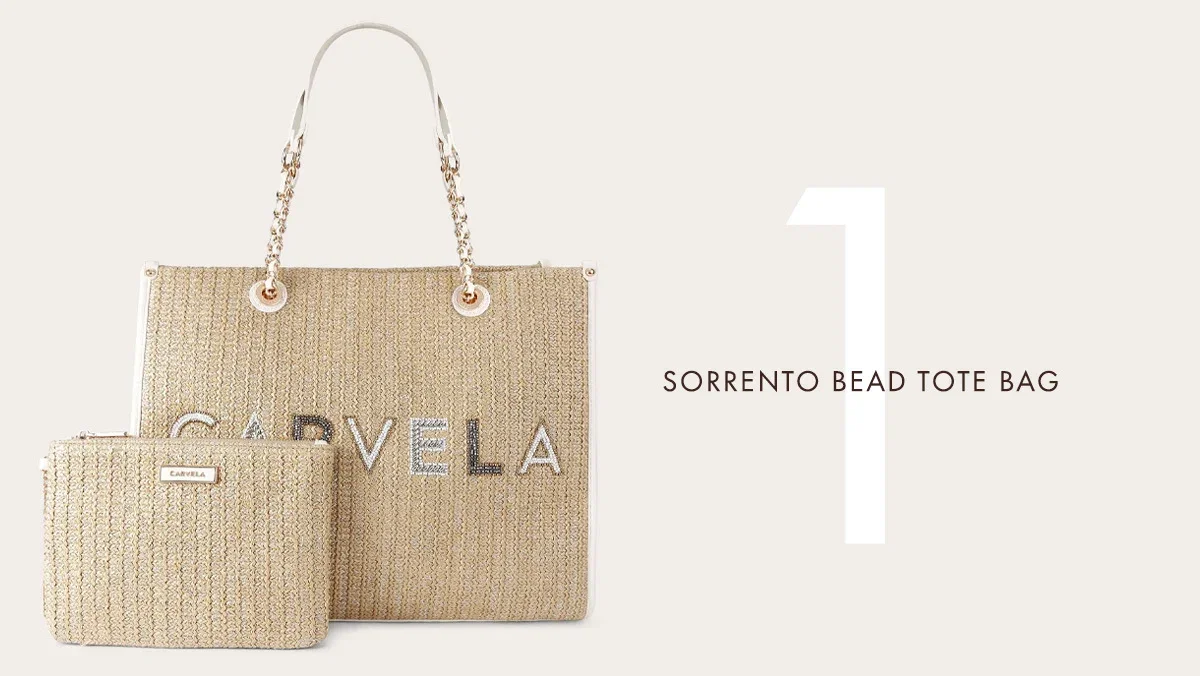 Sorrento Bead Tote Bag
