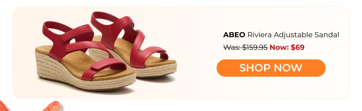 ABEO Riviera Adjustable Sandal