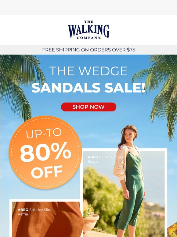 Up to 80% Off Wedges? Let's Go! 🏃‍♀️