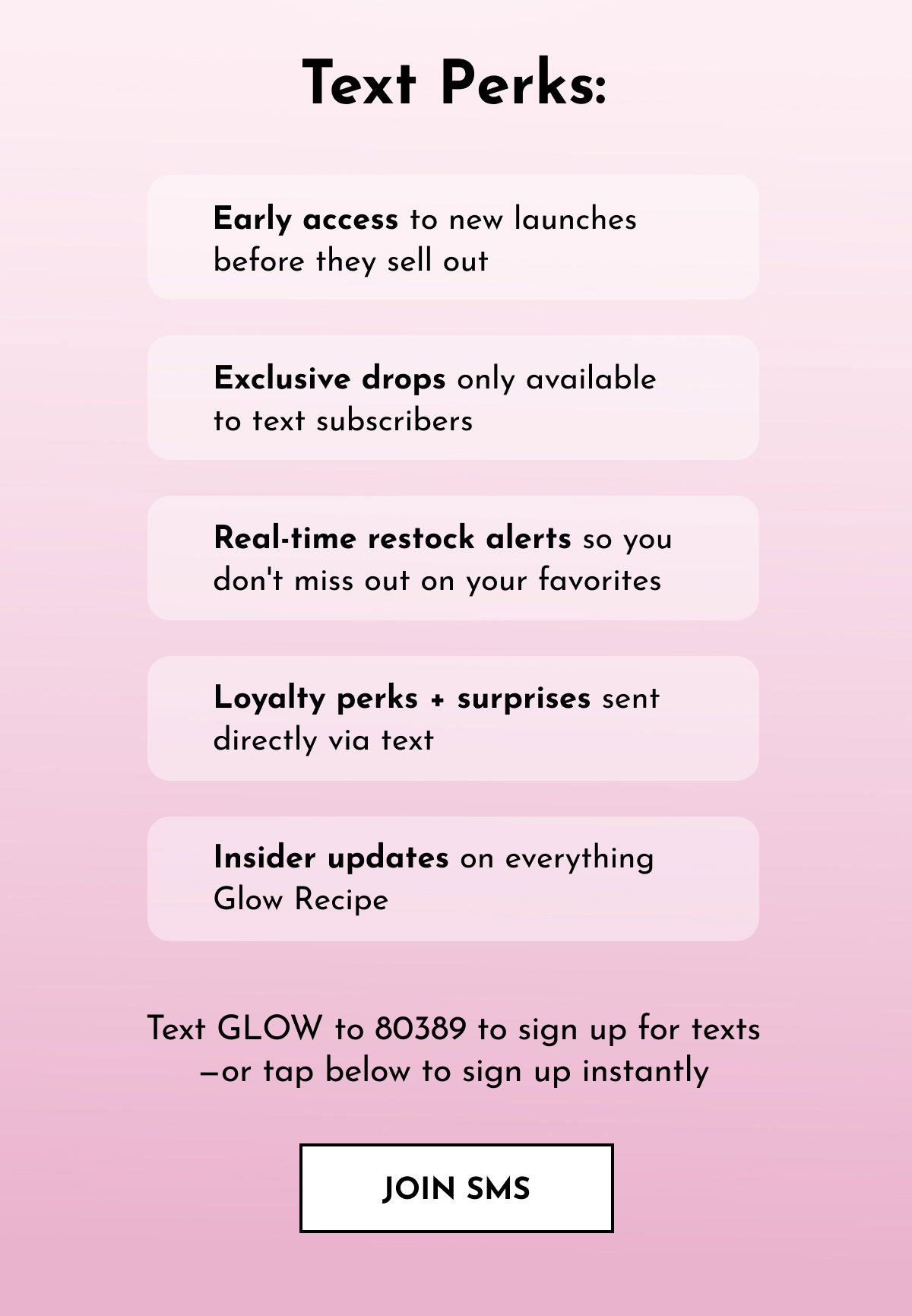 Sign Up for Texts!