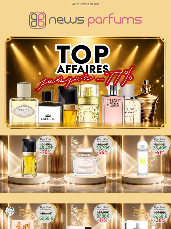 🚨 Nos TOP Affaires du Moment