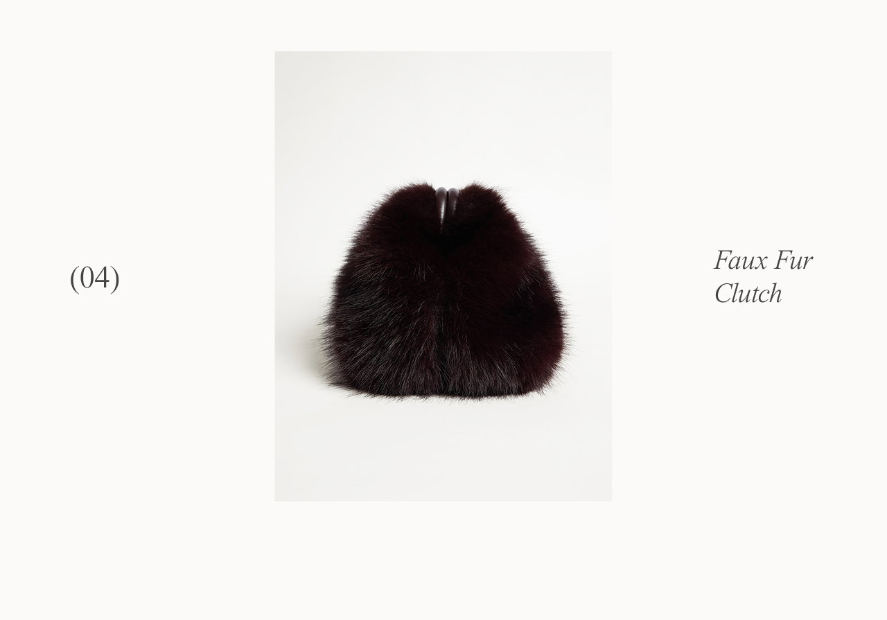 Faux Fur Clutch