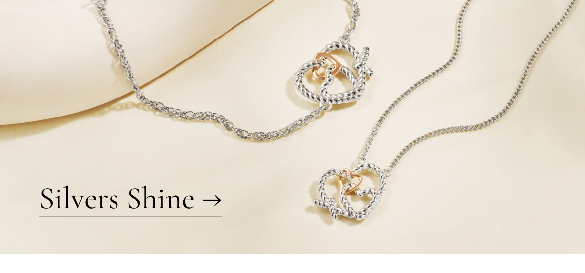 Silvers Shine - Forever Yours Sterling Silver Bound Jewellery