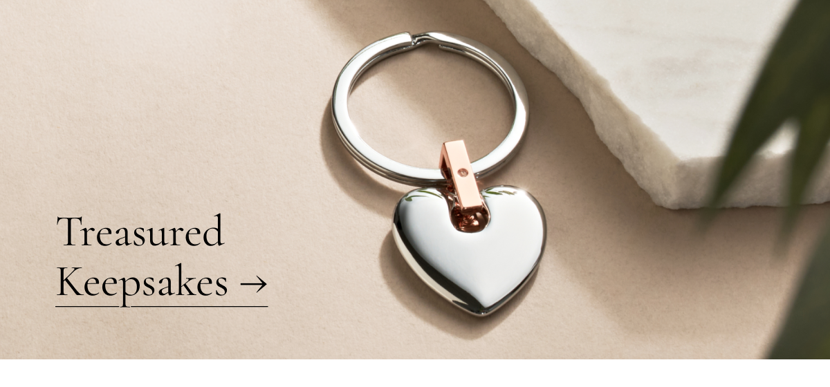 Treasured Keepsakes - Cariad® Keyring