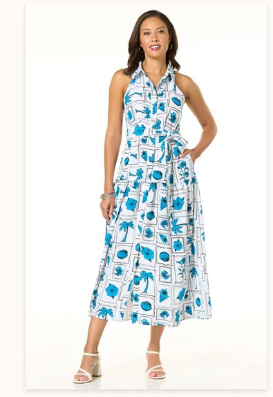 Shop Island Time Midi Dress