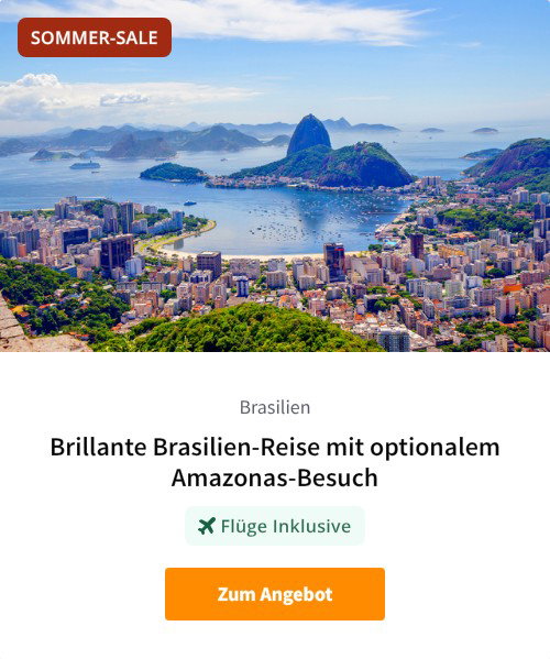 Brillante Brasilien-Reise mit optionalem Amazonas-Besuch