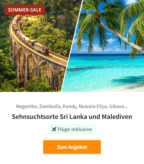 Sehnsuchtsorte Sri Lanka und Malediven