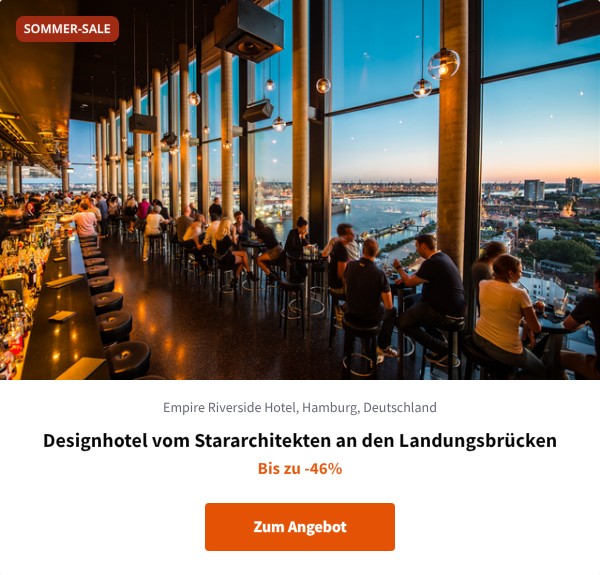 Designhotel vom Stararchitekten an den Landungsbrücken