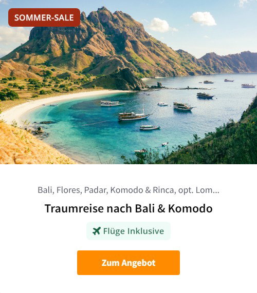 Traumreise nach Bali &amp; Komodo