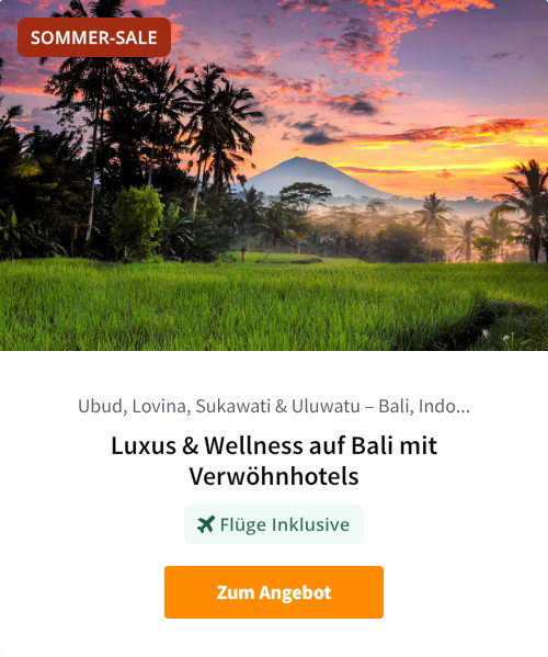 Luxus &amp; Wellness auf Bali mit Verwöhnhotels