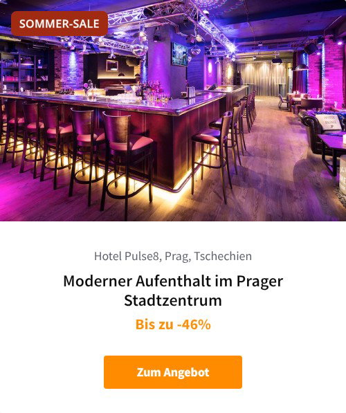 Moderner Aufenthalt im Prager Stadtzentrum