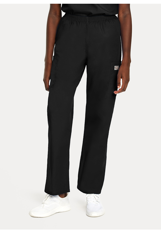 Scrubzone Elastic Waist Cargo Scrub Pants
