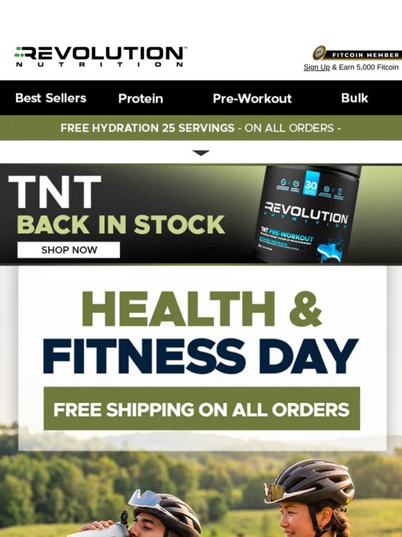 TNT Is BACK in Stock 💥 Time to Power Your Workout