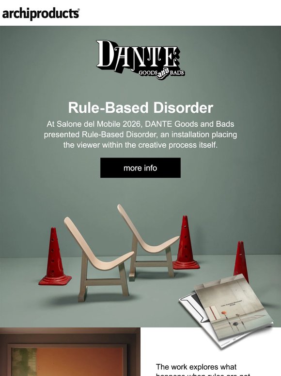 Dante Goods and Bads presents Rule-Based Disorder, a new design approach