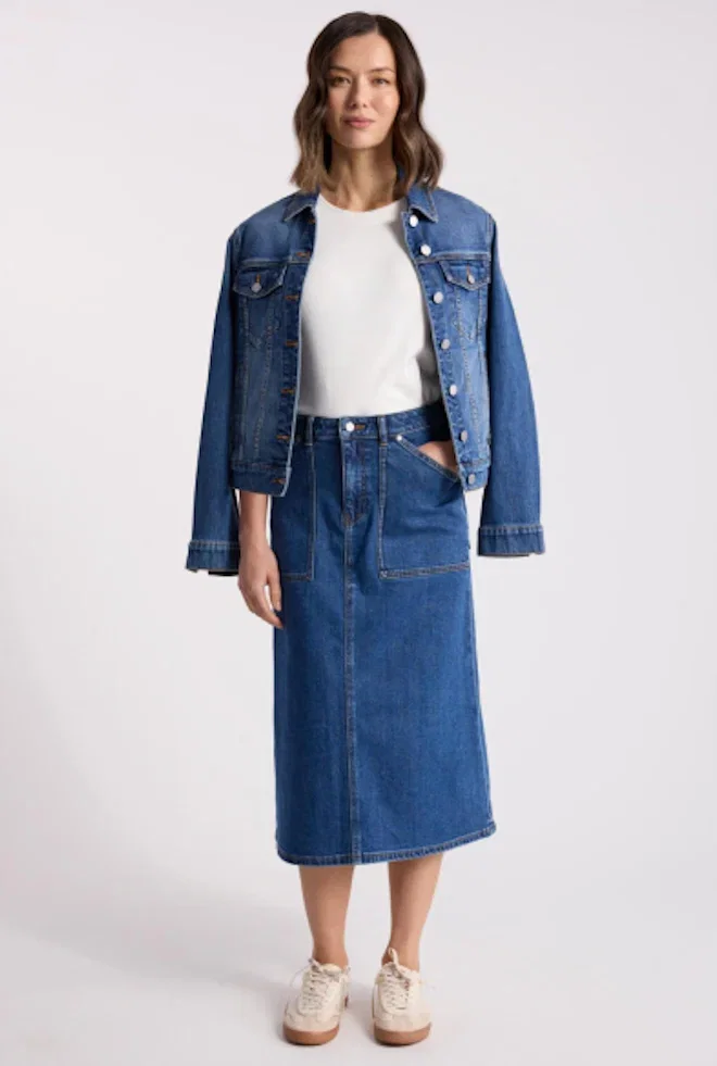 Marion Denim Skirt
