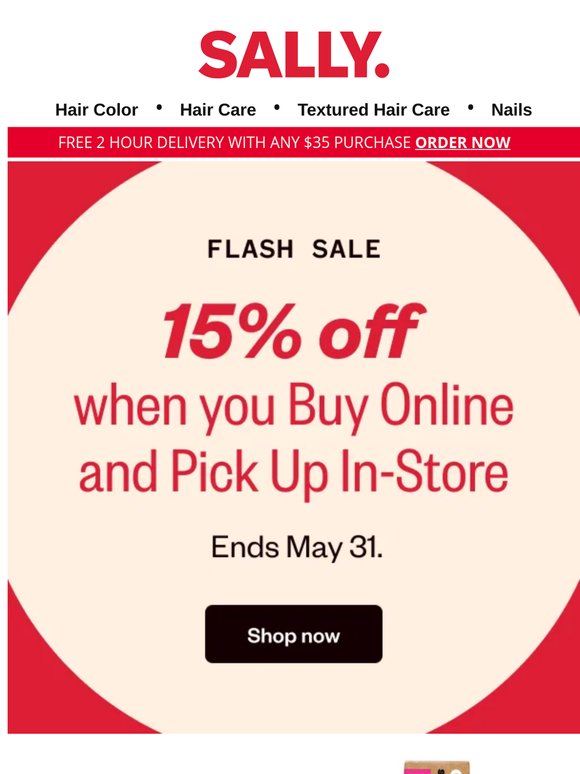 Save 15% Without Waiting for Delivery ✨