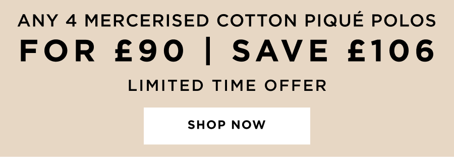 4 polos for £90