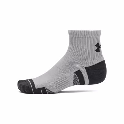 Under Armour Unisex Performance Tech Socks 3pk Grey M/L/XL