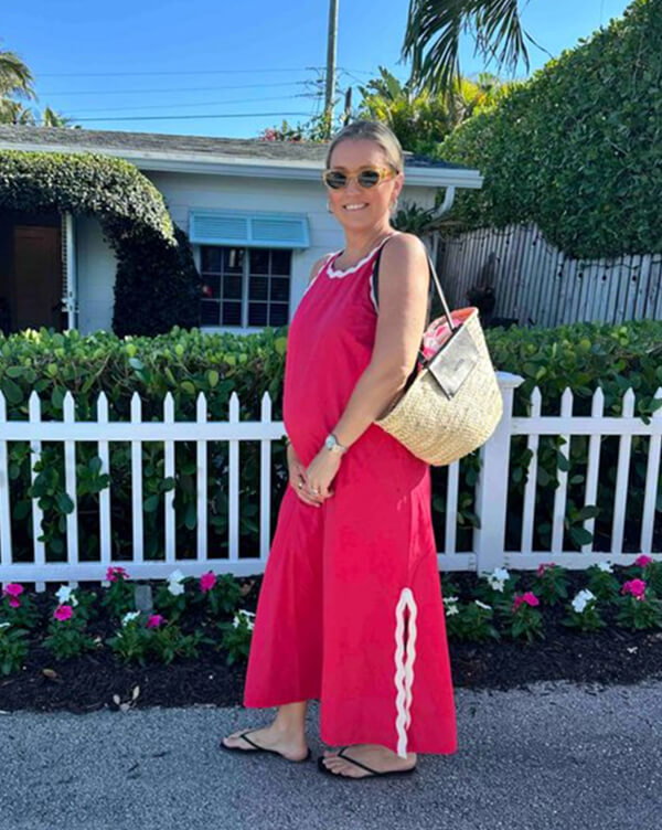Luna Ric Rac Maxi Dress