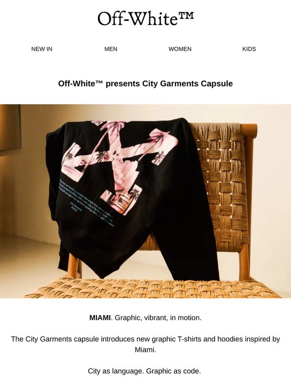 City Garments Capsule - now available in store.