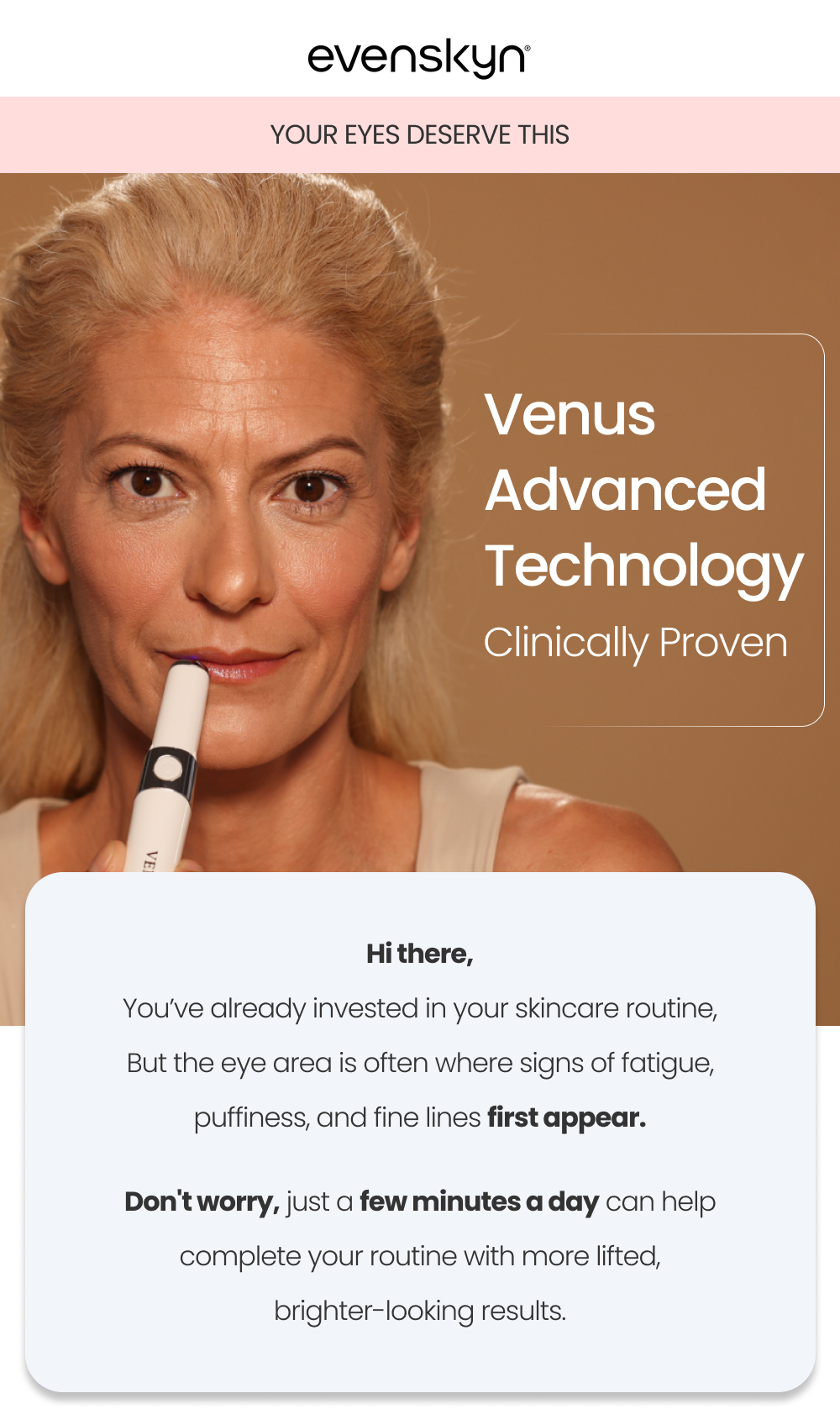 Venus Advanced Technology Clinically Proven
