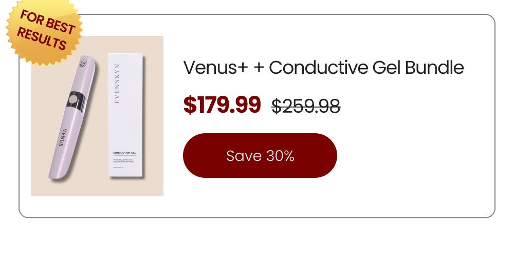 Venus+ + Conductive Gel Bundle