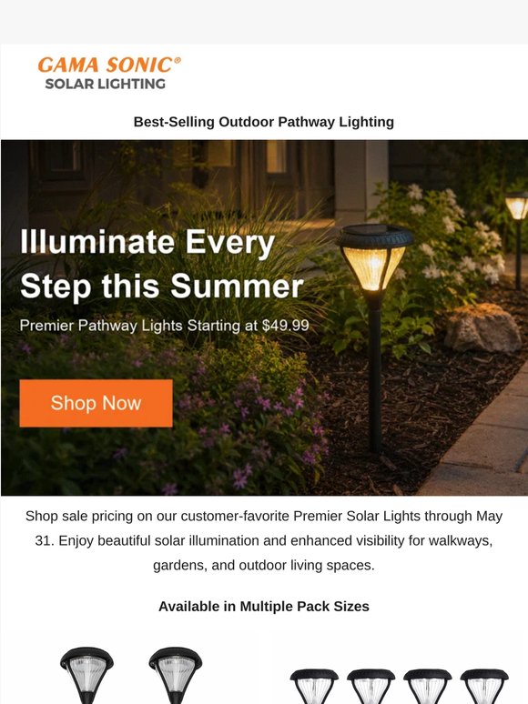 Pathway Lights Starting at $49.99